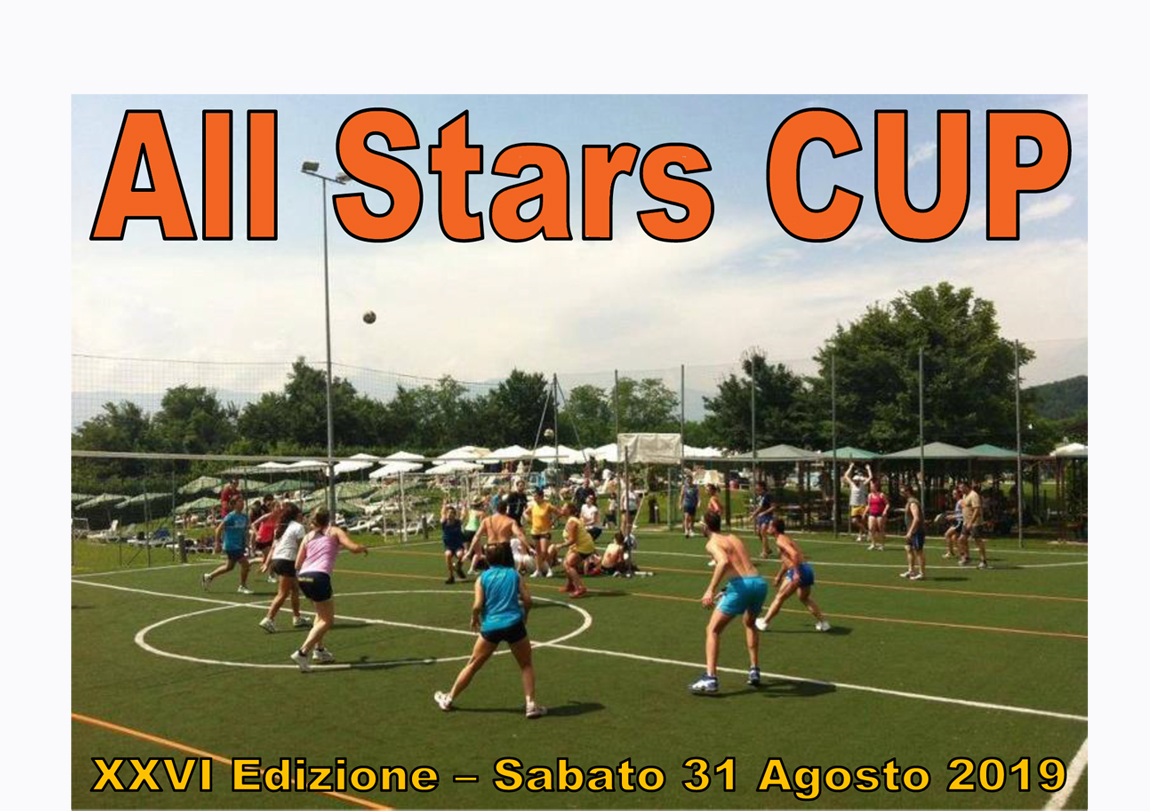 Scopri di più sull'articolo SABATO 31 AGOSTO XXVI ALL STARS CUP