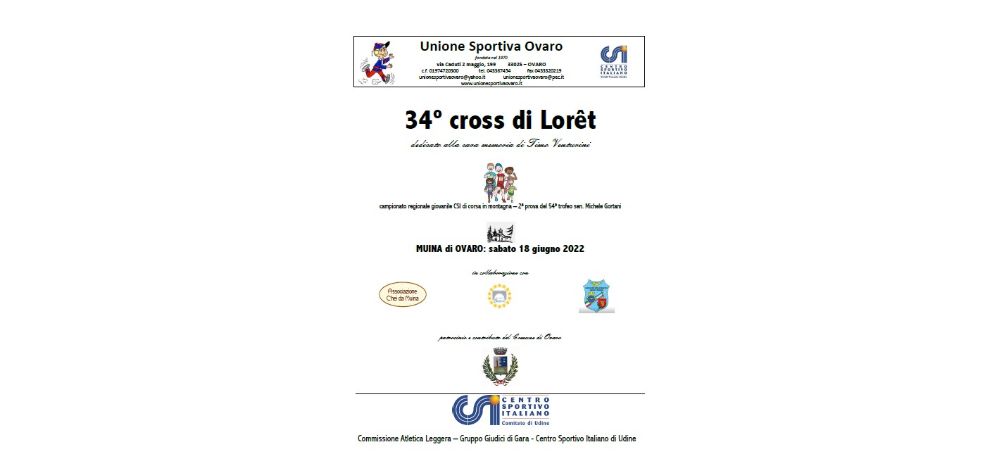 Scopri di più sull'articolo 70 ATLETI GIOVANILI DEL CSI AL 2^ DEL GORTANI A MUINA DI OVARO